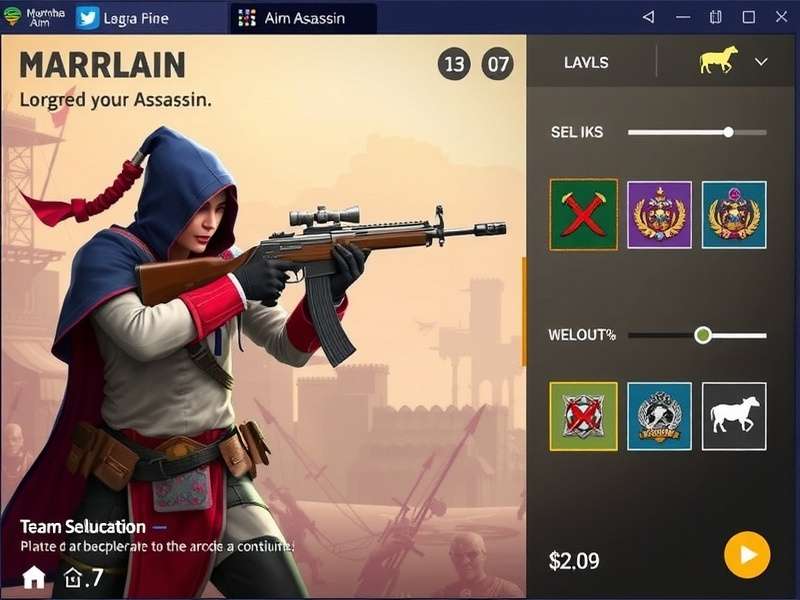 Maratha Aim Assassin weapon customization interface